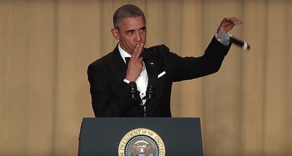 President Barack Obama's mic drop at his final Nerd Prom